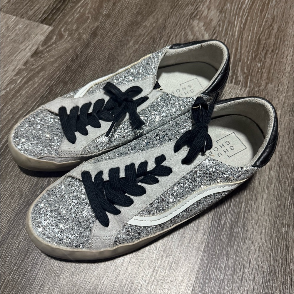 Shu Shop Glitter Sneakers